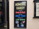 Hardy, Admiral Thomas (under the board?)